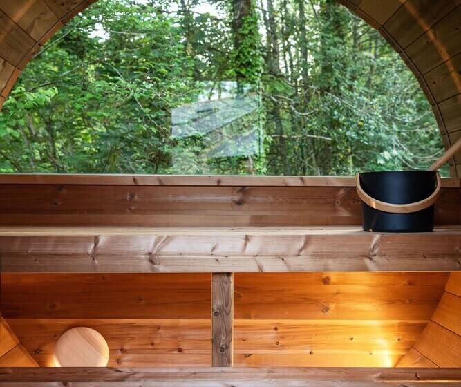 The Pigsty & Spa Garden At Tregoose Old Mill