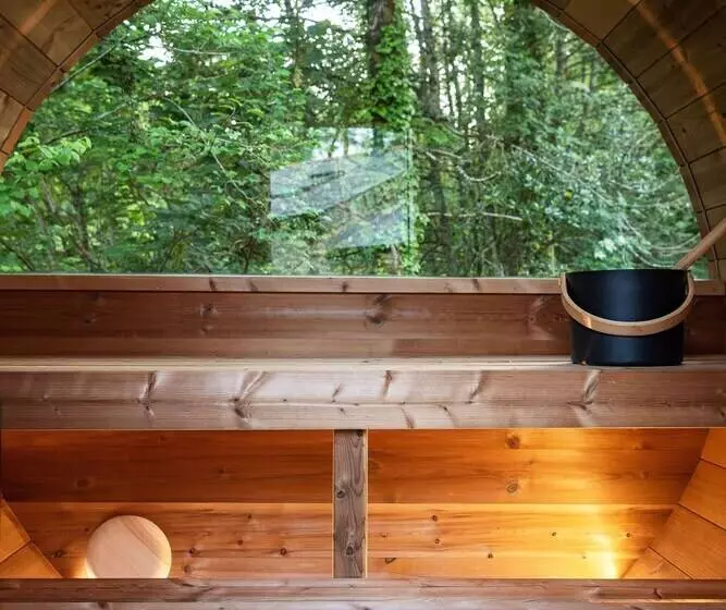 The Pigsty & Spa Garden At Tregoose Old Mill