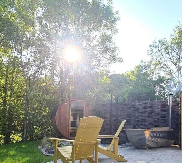 The Pigsty & Spa Garden At Tregoose Old Mill