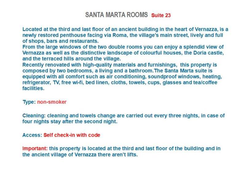 پانسیون Santa Marta Rooms