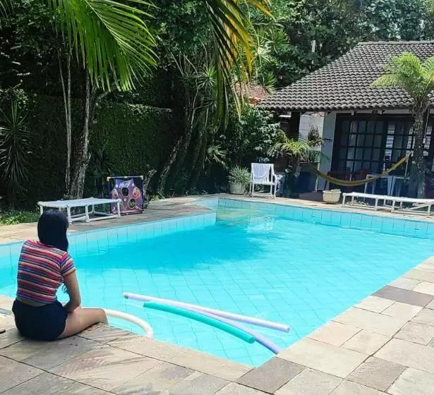 ペンション Hostel Na Praia Com Ampla área De Lazer