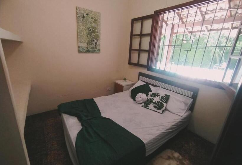 膳宿费 Hostel Na Praia Com Ampla área De Lazer