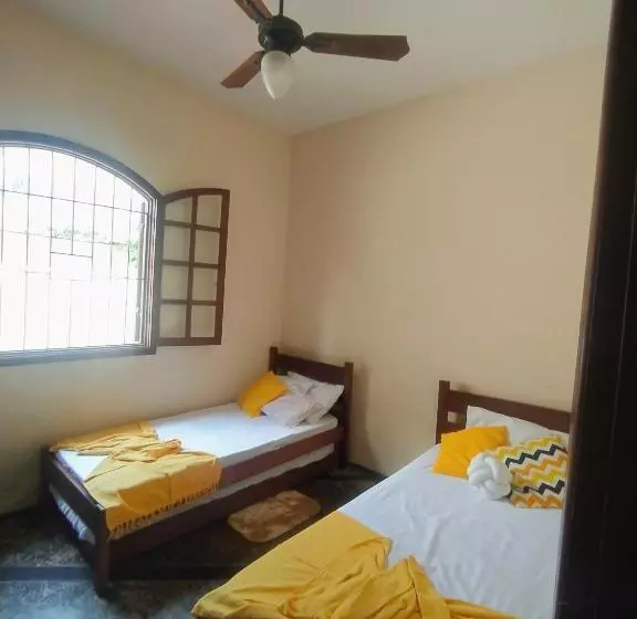 ペンション Hostel Na Praia Com Ampla área De Lazer
