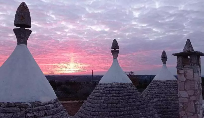 Aamiaismajoitus (B&B) La Relais Del Trullo