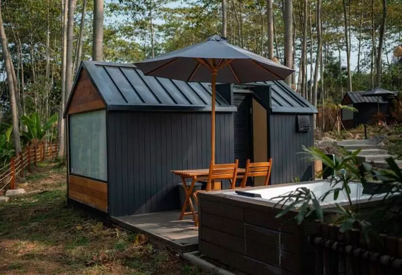 Lomakeskus Bobocabin The Tavia, Puncak