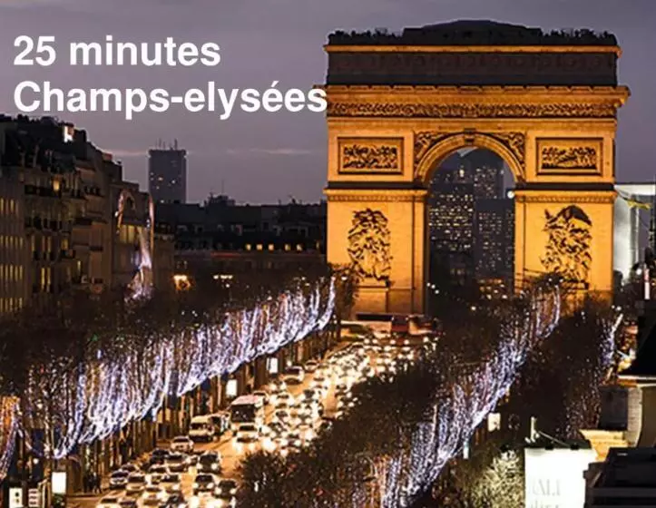 ベッドアンドブレックファースト Chatillon Citea Access Dayuse Room   Work And Day Rest Timeshare   15 Minutes Paris Montparnasse