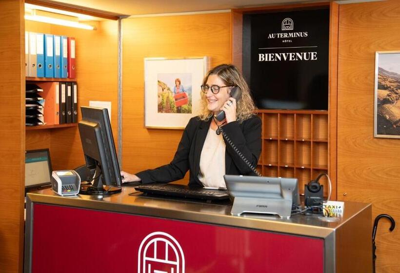 Отель Hôtel Au Terminus