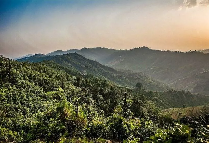 ホテル Binsar Eco Resort, Binsar   Uttarakhand