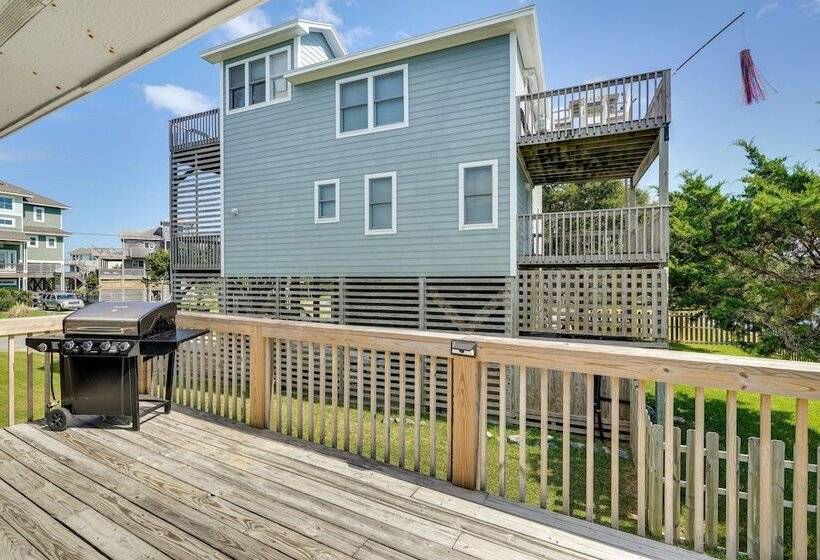 Frisco Coastal Paradise W/ Boat Dock & Water Views