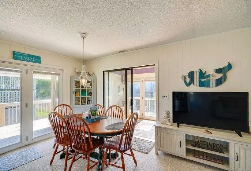 Frisco Coastal Paradise W/ Boat Dock & Water Views