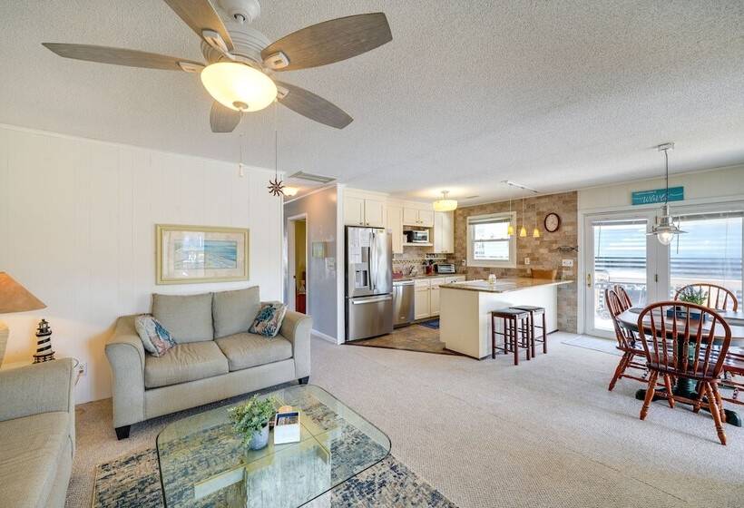 Frisco Coastal Paradise W/ Boat Dock & Water Views