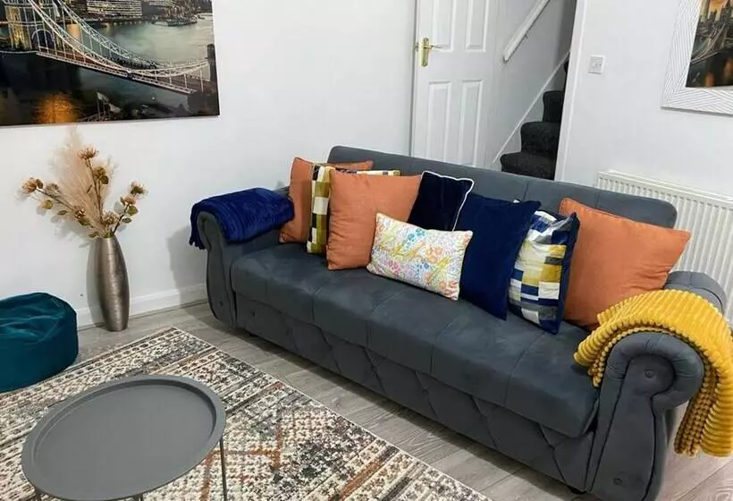 レジデンス Comfortable 2beds House 4 Contractors & Staycation
