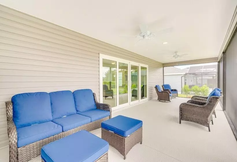 Pool Access & Screened Patio: Home In The Villages