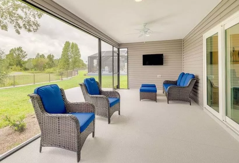Pool Access & Screened Patio: Home In The Villages