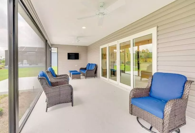 Pool Access & Screened Patio: Home In The Villages