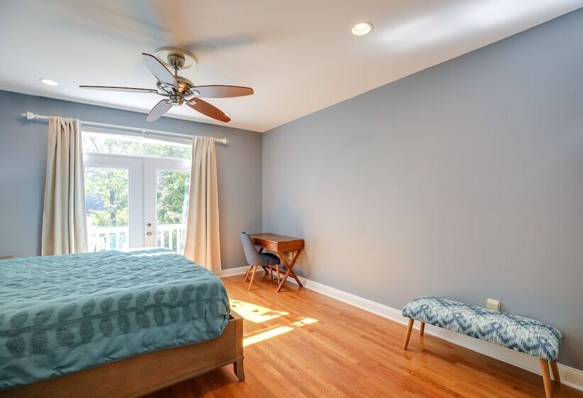 Waterfront Lusby Escape W/ Fire Pit & Kayaks!