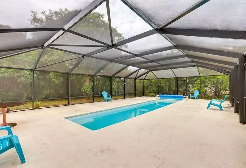 Waterfront Treasure Coast Home W/ Pool & Lanai!