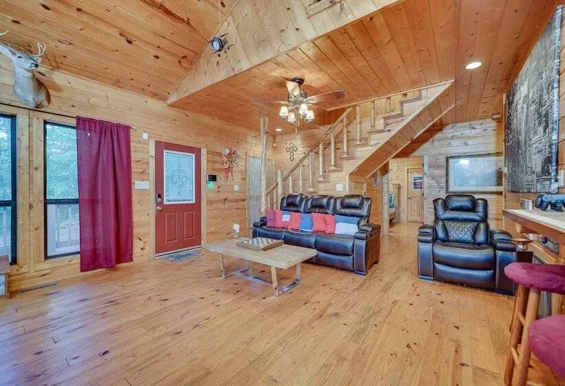 Fort Towson Cabin < 1 Block To Raymond Gary Lake