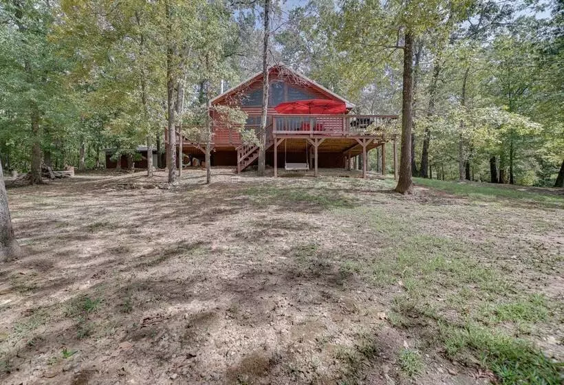 Fort Towson Cabin < 1 Block To Raymond Gary Lake