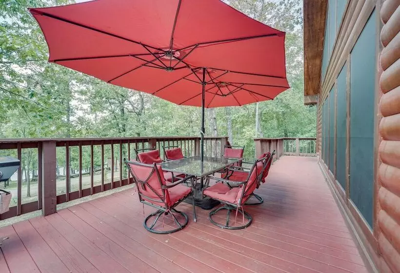 Fort Towson Cabin < 1 Block To Raymond Gary Lake