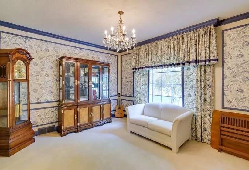 Historic Auburn Home W/ Theater & Yard!