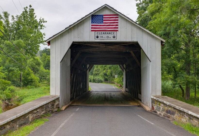 Historic Erwinna Vacation Home Near Delaware River