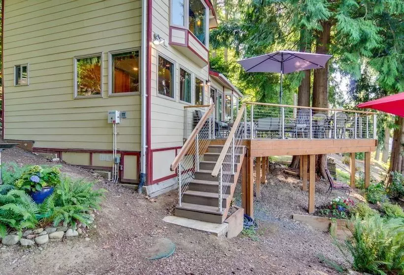 Lakefront Snohomish Cottage W/ Private Dock!