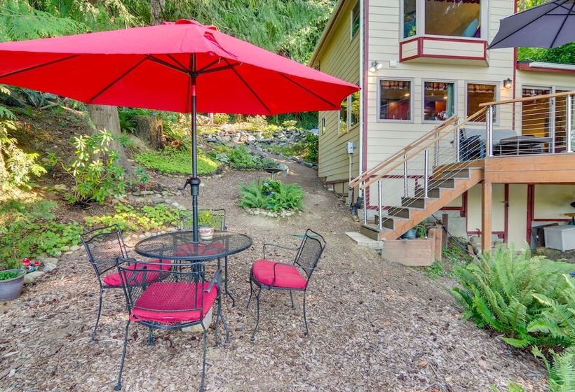 Lakefront Snohomish Cottage W/ Private Dock!