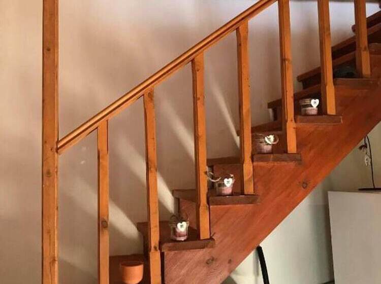 레지던스 2 Floors House In Sinarades Near Beach