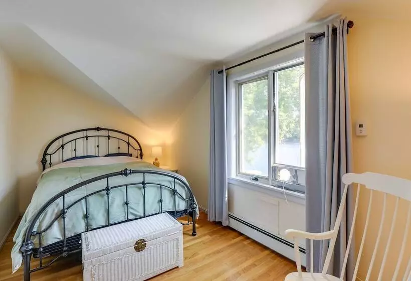 Riverfront New Hampshire Cottage W/ Boat Dock