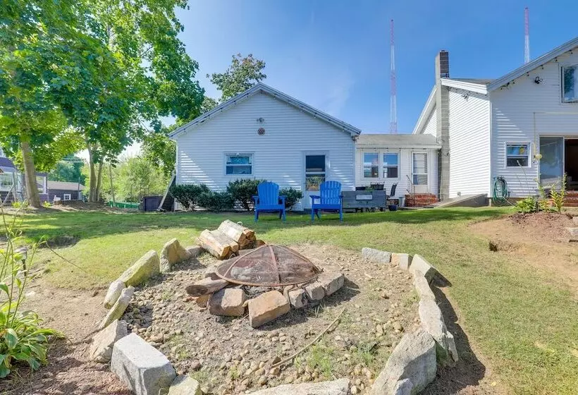 Riverfront New Hampshire Cottage W/ Boat Dock