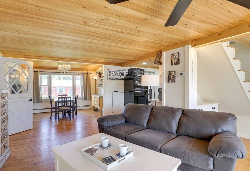 Riverfront New Hampshire Cottage W/ Boat Dock