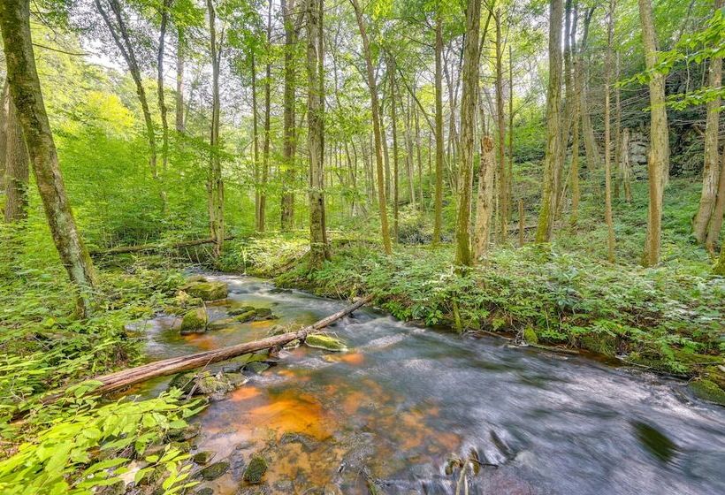 Serene Centre Hall Cabin W/ Stream On Site!