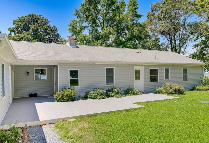 Sun Dappled Waterfront Home On Potomac River!