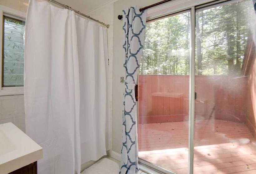 Waterfront New Durham Retreat: Swim Dock, Fire Pit