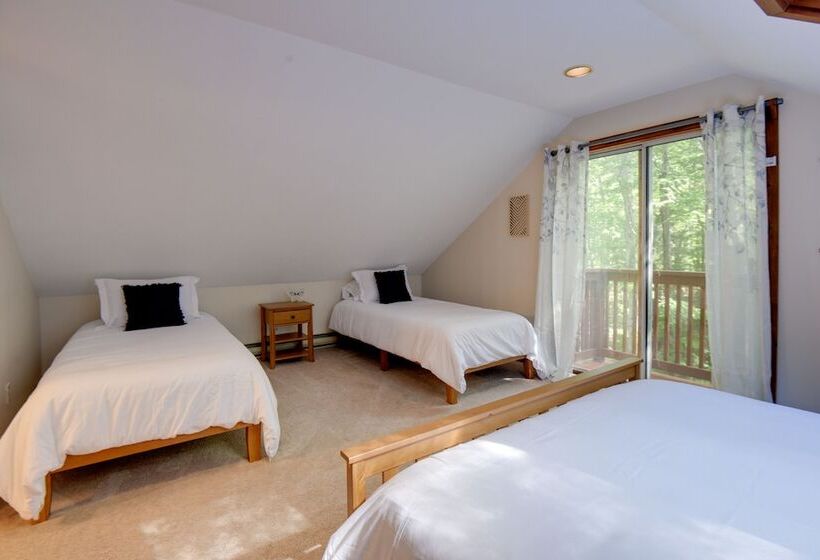 Waterfront New Durham Retreat: Swim Dock, Fire Pit