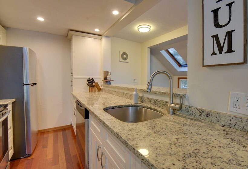 Waterfront New Durham Retreat: Swim Dock, Fire Pit