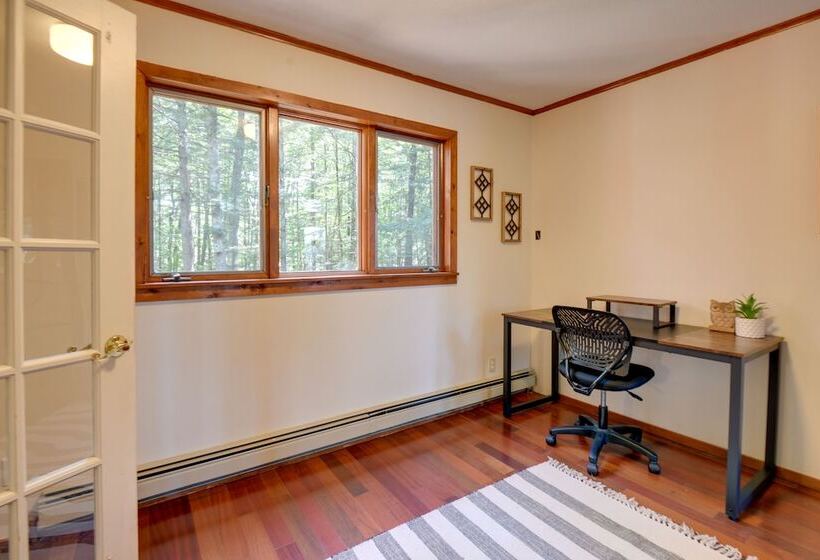 Waterfront New Durham Retreat: Swim Dock, Fire Pit