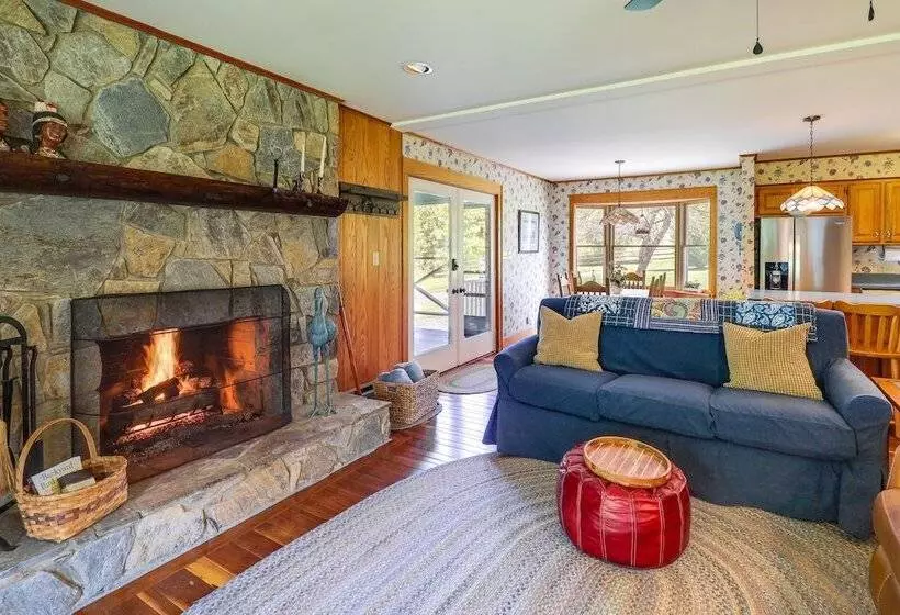 West Jefferson Riverfront Retreat W/ 2 Porches!