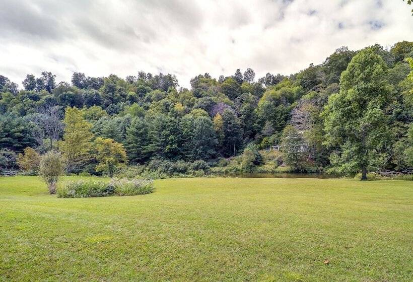 West Jefferson Riverfront Retreat W/ 2 Porches!