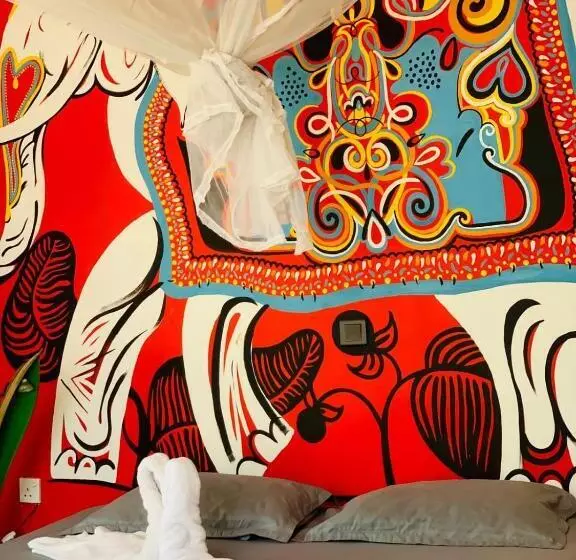 Hotelli Hostel Kandy Green Mirror