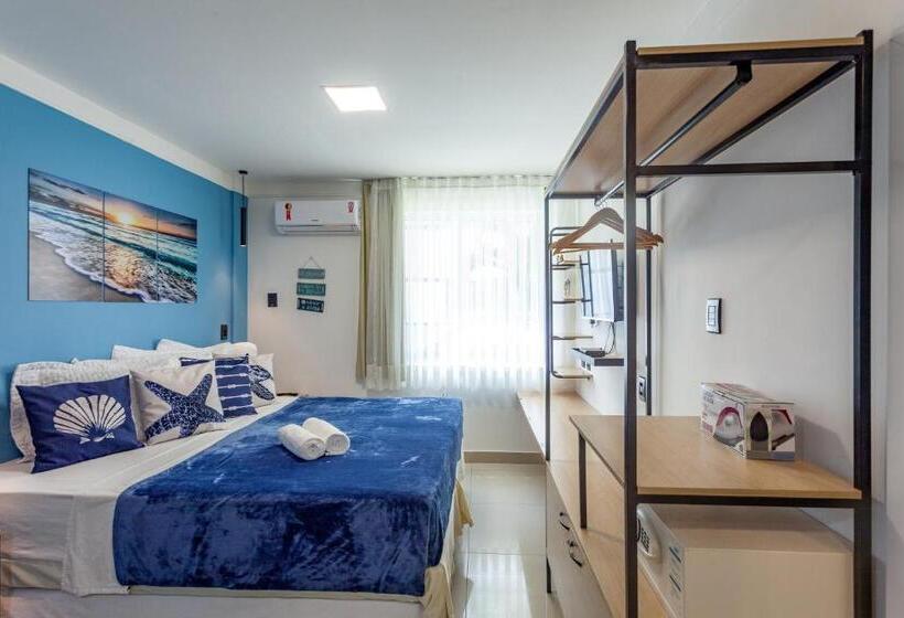 Отель Suíte Pé Na Areia Com Piscina, Wifi E Estacionamento Em Ponta Negra