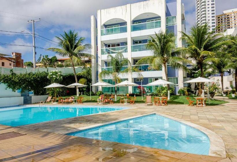 Отель Suíte Pé Na Areia Com Piscina, Wifi E Estacionamento Em Ponta Negra