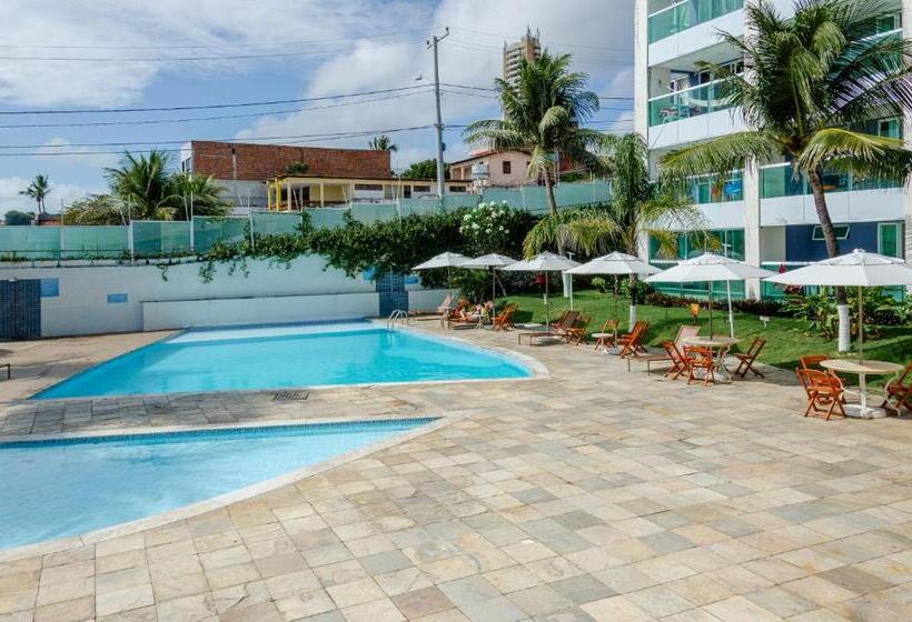 Отель Suíte Pé Na Areia Com Piscina, Wifi E Estacionamento Em Ponta Negra