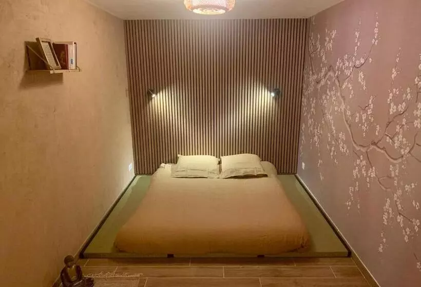 Aamiaismajoitus (B&B) Chambre D’inspiration Japonaise