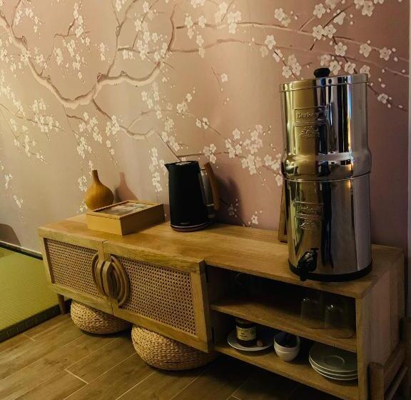 مبيت وإفطار Chambre D’inspiration Japonaise