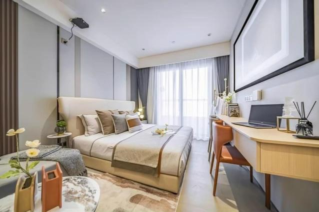 호텔 Raffles Executive Apartment Guangzhou Huijin International Finance Center, Keyun Road Metro Statio