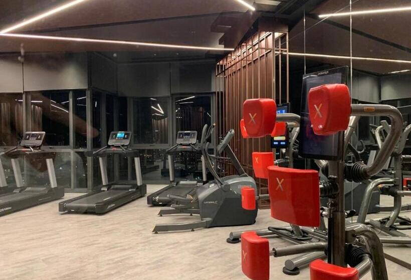 502 Edge芭提雅市中心25楼高层海景服务公寓，芭提雅海湾景观，近沙滩，步行街，购物中心