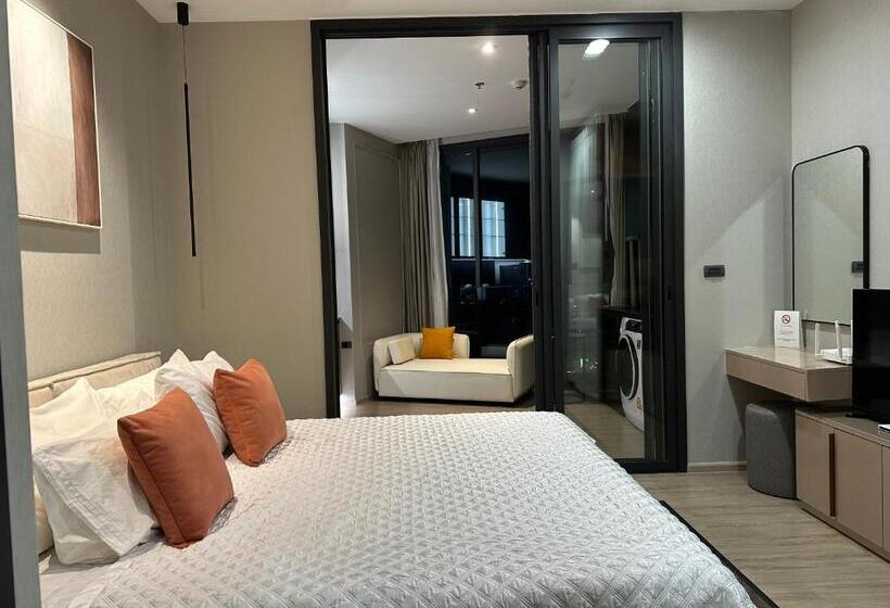 502 Edge芭提雅市中心25楼高层海景服务公寓，芭提雅海湾景观，近沙滩，步行街，购物中心