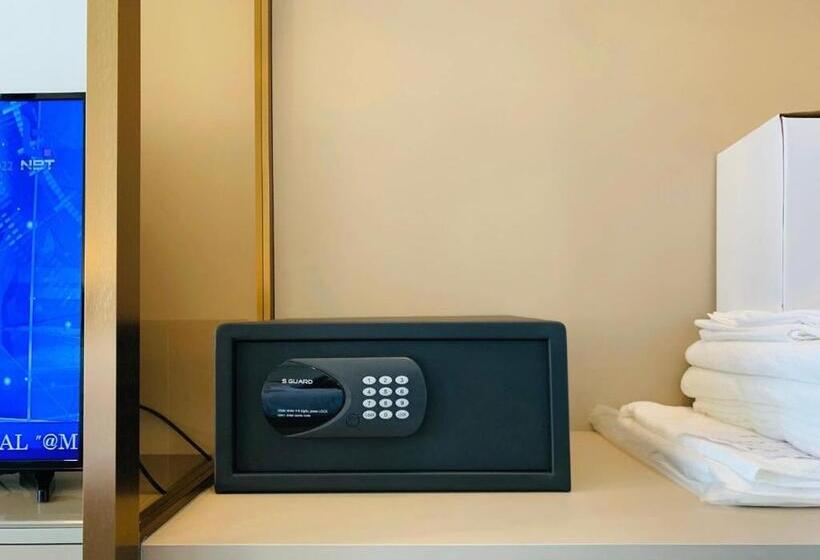 502 Edge芭提雅市中心25楼高层海景服务公寓，芭提雅海湾景观，近沙滩，步行街，购物中心